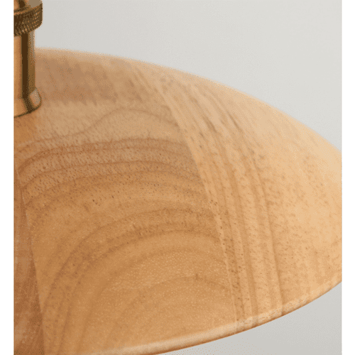 pendant light wood