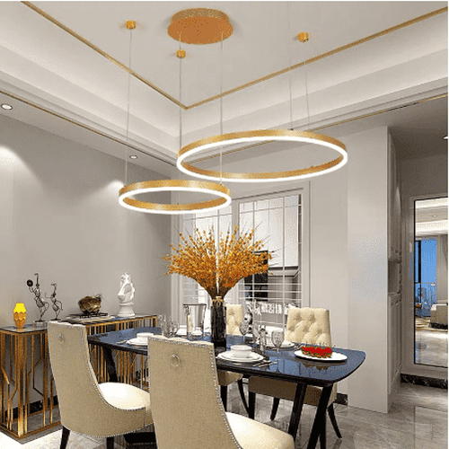 Post Modern Circle Chandelier