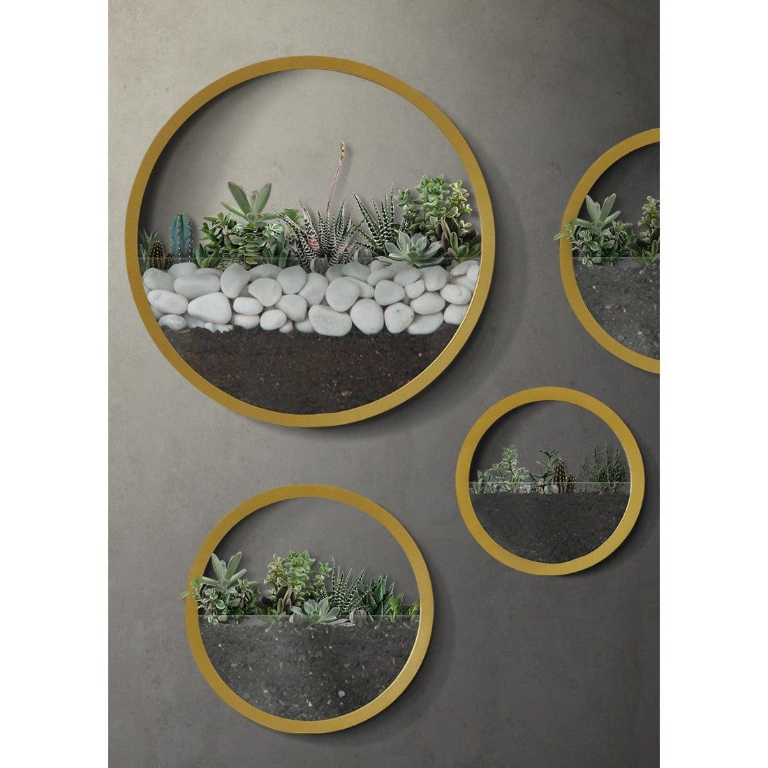 Round Wall Vase