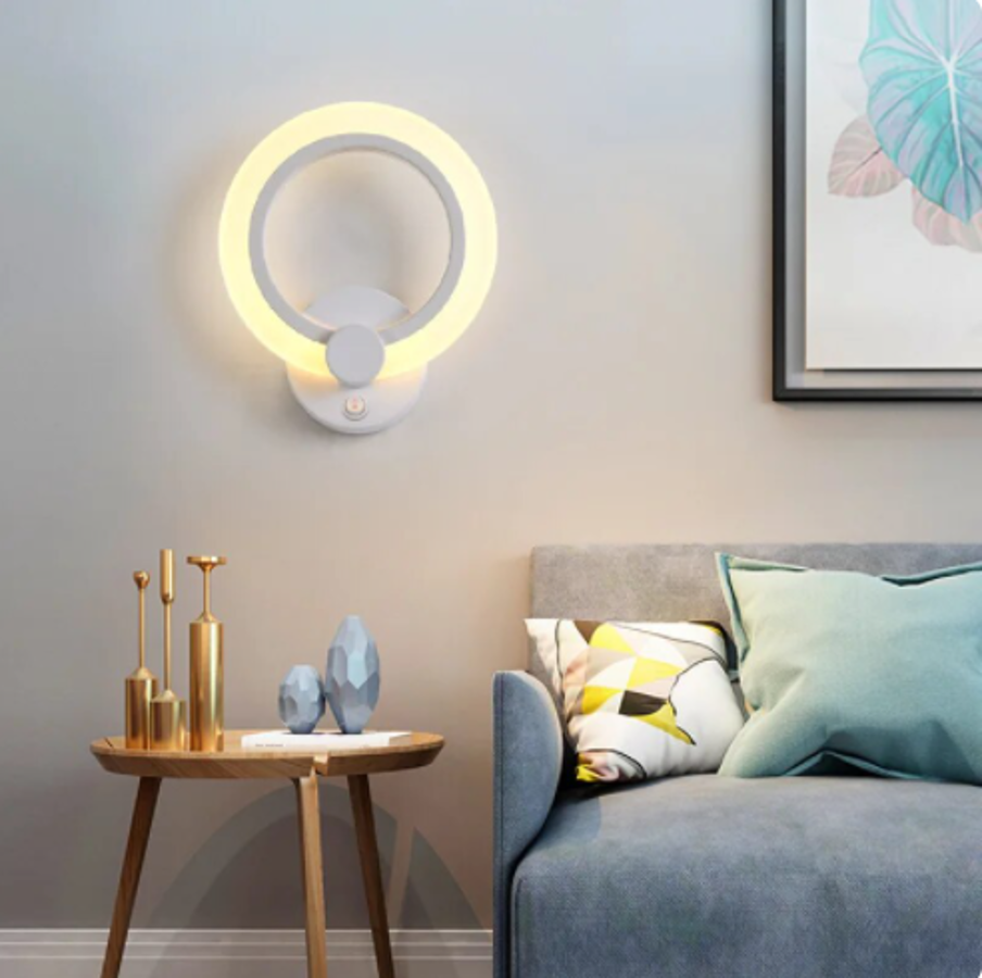 round wall light