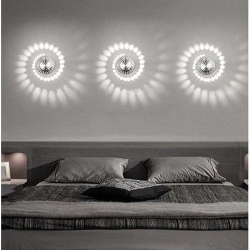 Spiral Effect Wall Lamp