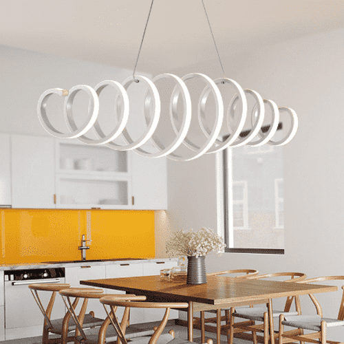 Spiral Pendant Chandelier