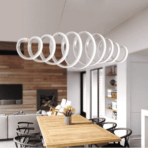 Spiral Pendant Chandelier