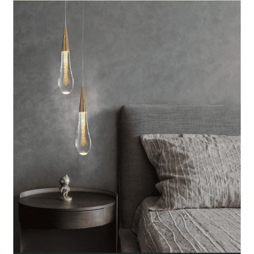 Water Drop Pendant Light Chandelier