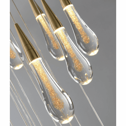 Water Drop Pendant Light Chandelier