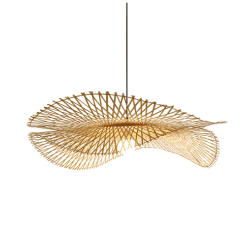 Bamboo Wicker Ceiling Light