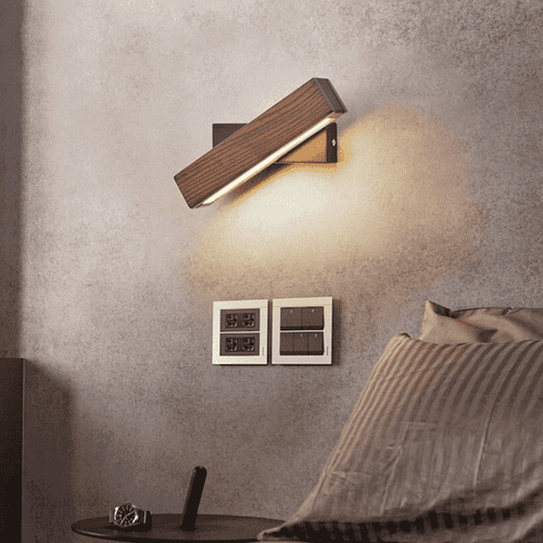 Modern Wooden Wall Light